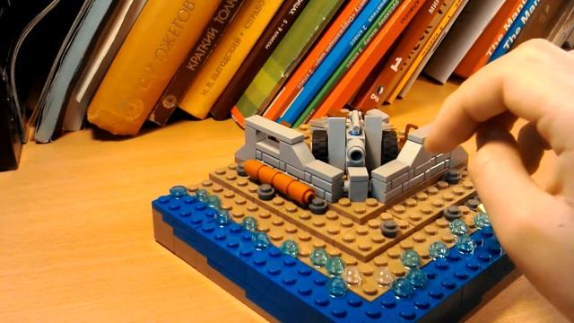 Обзор Lego диорамы "Форт". смотреть онлайн
