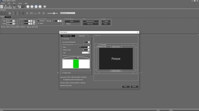 Use Triaxes Legend Software To Interlace Lenticular 3D Picture