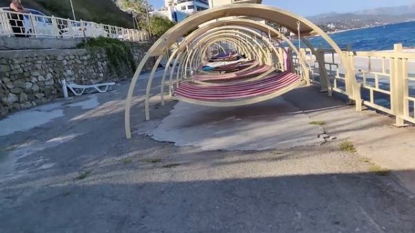 самый крутой пляж Алушты