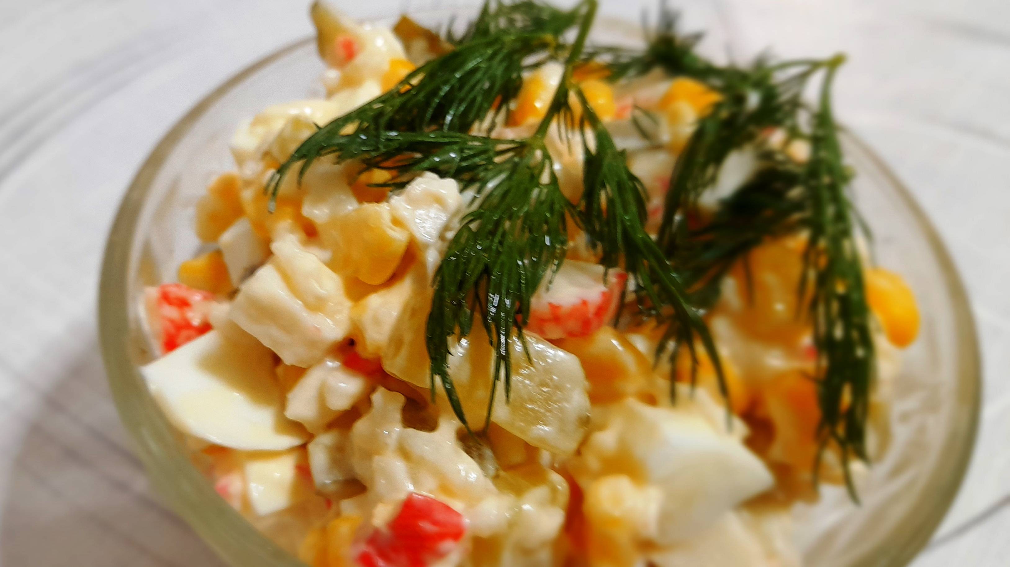 Рис с крабовыми палочками смотреть онлайн