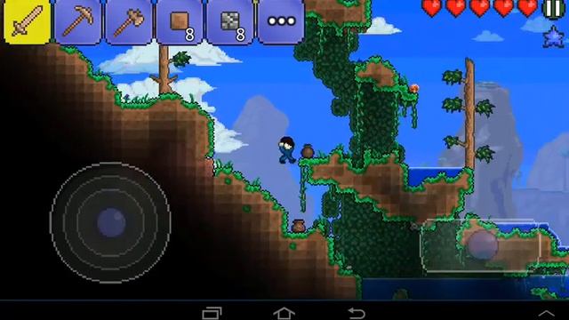 Играем в terraria на androin смотреть онлайн