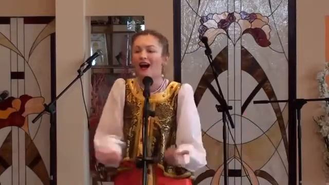 Анна Подлегаева 'Былина о Волге' музыка Пономаренко, слова Рублева