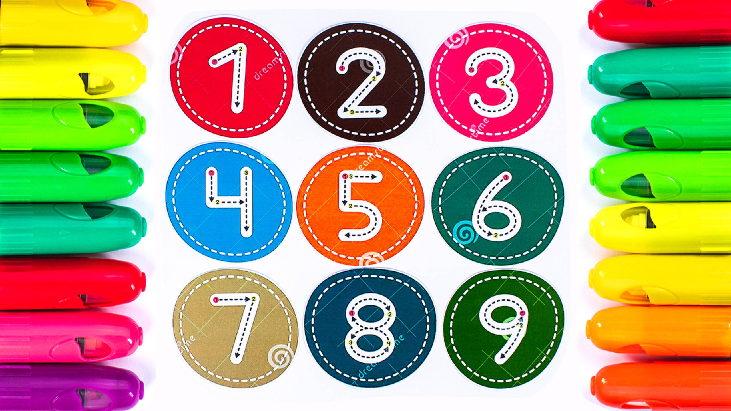 Учимся Считать до 10 с Наклейками Among Us. Детское Видео. смотреть онлайн