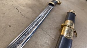 Шашка Казачья офицерская 3-х долая