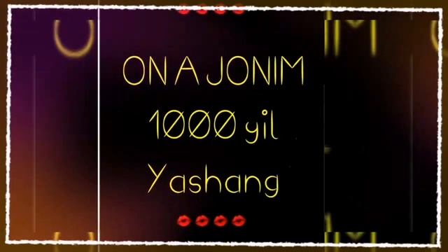 BOBUR OGA ONANGIZNI TUGILGAN KUNLARI BILAN TABRIKLIMAN 🌹🕊️