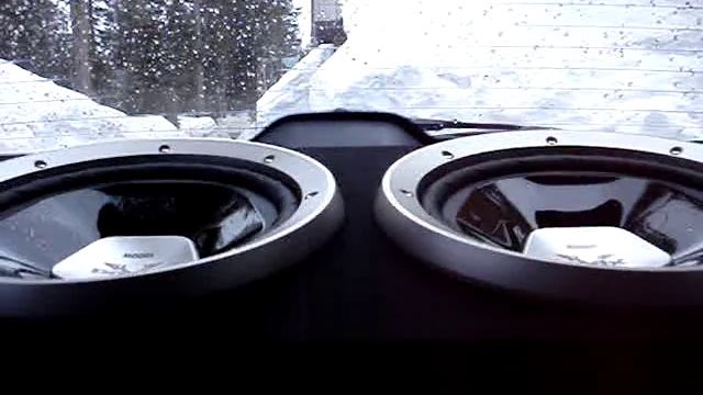 Dual 12" Sony Xplod subs 2000w смотреть онлайн