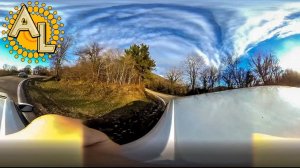 360: Дорога с горы Ахун | Горный Серпантин | Видео 360