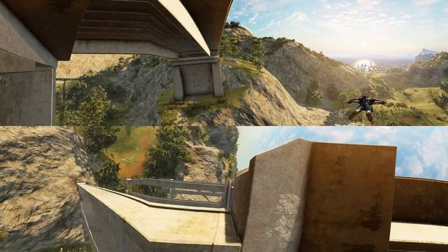 360° Wingsuit Tour [Part 1] - Just Cause 3