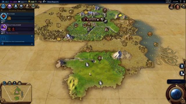 Civilization 6: Gorgo - Greece Multiplayer Cooperation #1 смотреть онлайн
