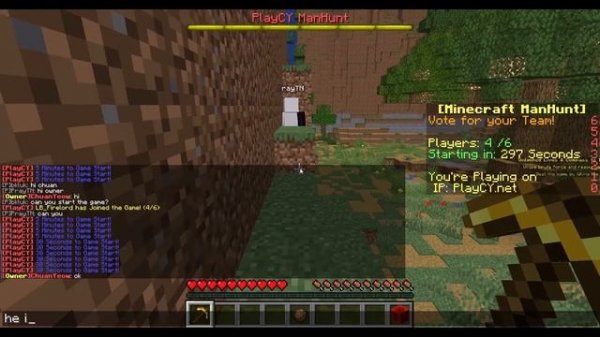 Manhunt Server / Minecraft Compilation