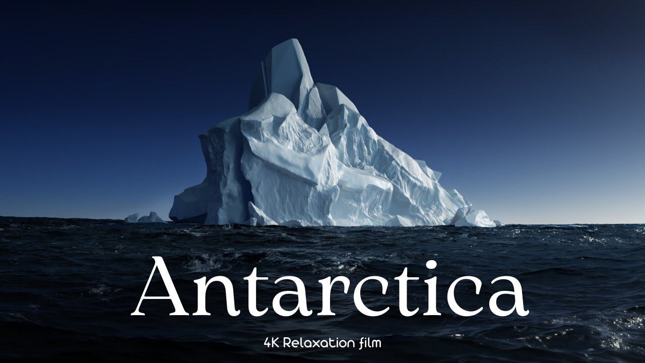 Antarctica (Антарктика) - 4K - Relaxation Film With Calming Music