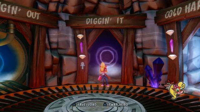 Crash Bandicoot 2 Diggin it Platinum Time Trial смотреть онлайн