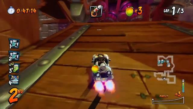 Crash team racing ONLINE play Luigi смотреть онлайн