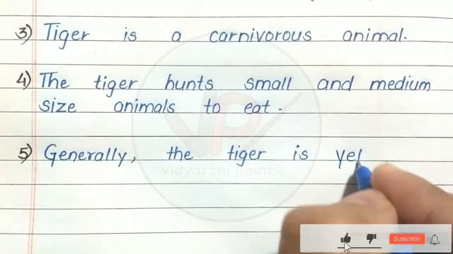 National Animal- 🐅 Tiger, 10 lines on National Animal- Tiger, About National Animal Tiger смотреть онлайн