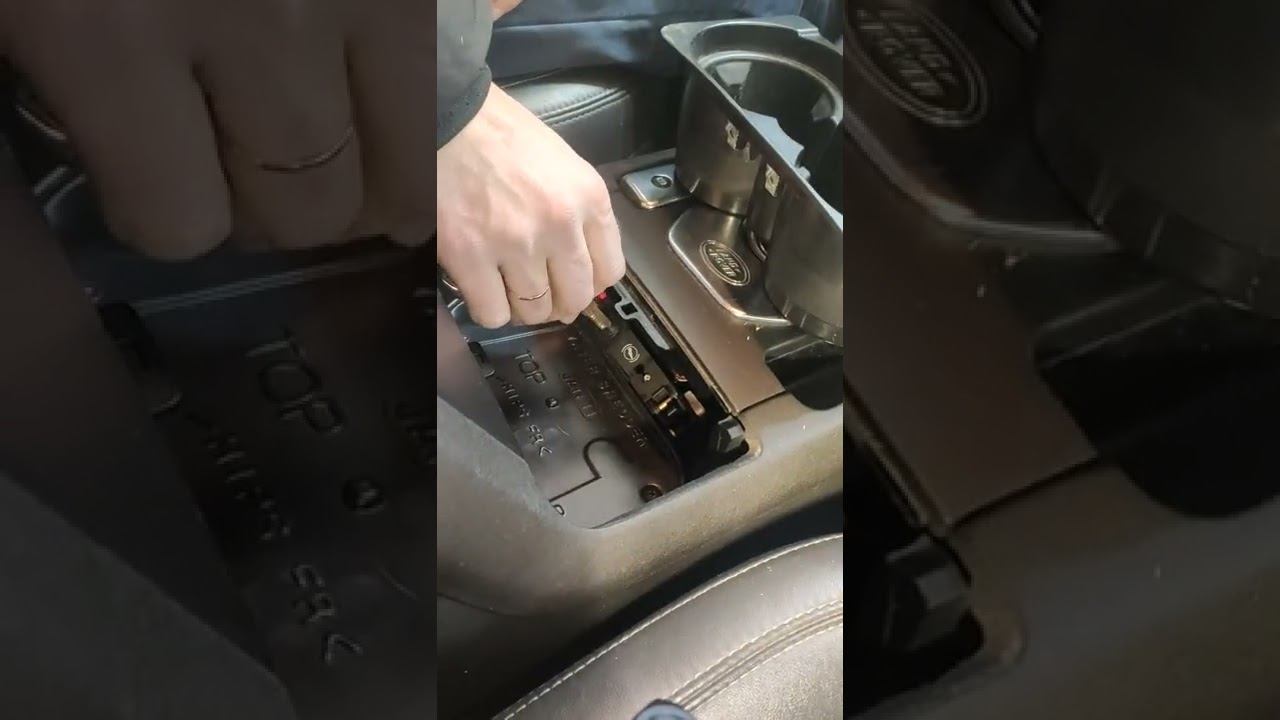 Как поставить селектор переключения АКПП (8 Hp) Land Rover Discovery 4 в нейтральное положение. смотреть онлайн