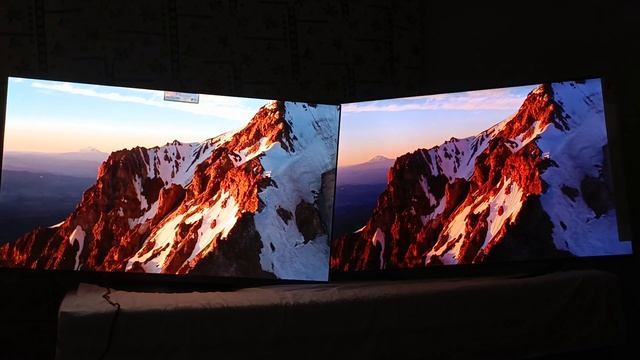 #oled Vs #led #tv #lgc3 Vs #hisenseu7k #contrast #colour #4 смотреть онлайн