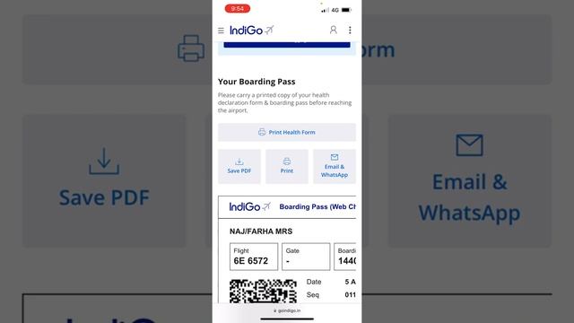 How to do Indigo Flight web chek-in I Ticket and Boarding pass Downloading I Contact details Updat смотреть онлайн