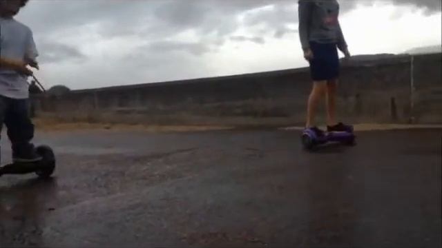 Smart wheel self blancing scooter Cruising in Wales (new models) смотреть онлайн