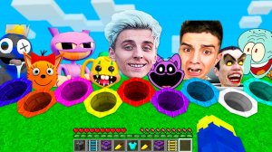 ЗОМБАК НАШЁЛ КРУГЛЫЕ ЯМЫ ВЛАД А4 ГЛЕНТ КАТНЕП ГОЛОВОЛОМКА 2 В МАЙНКРАФТ