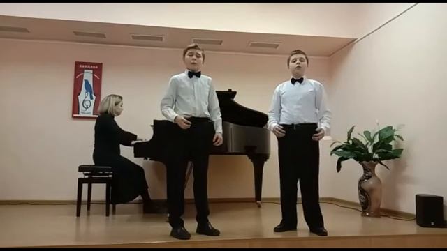 Антипичев Алексей и Чагин Александр "Форель". Детская школа искусств "Канцона" смотреть онлайн