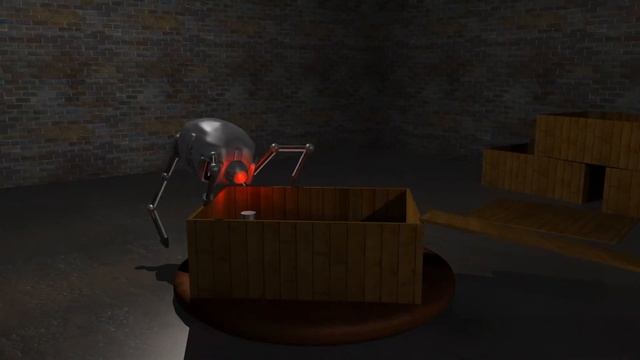 3D Spider Crab Robot Animation смотреть онлайн