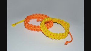 DIY Яркие летние браслеты из шнура. Мастер класс \ Bright summer bracelets cord