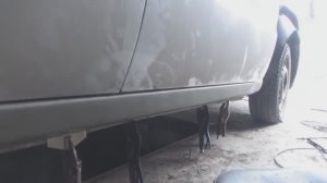 Как поменять порог на Daewoo Lanos, Sens, ZAZ Chance