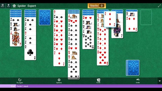 Microsoft Solitaire 25th Anniversary Tournament-FINALS - Spider Expert смотреть онлайн