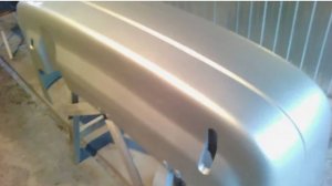 Как самому покрасить бампер с электро-краскопульта.Полная покраска -2ч.