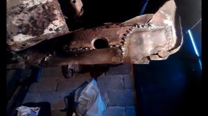 Переварка днища Ваз 2106 Часть 6. Установка поддомкратников ВАЗ 2108 на ВАЗ Классика правая часть