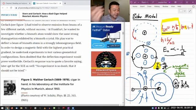 Physics 4C - The Stern-Gerlach Experiment смотреть онлайн