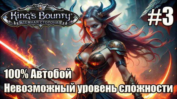 Уникальное прохождение King's Bounty: Dark Side. Невозможный. 100% Автобой. #3