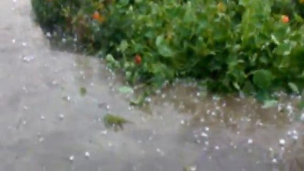 большой град