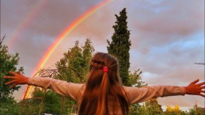 ВЛОГ Радуга  такая яркая! Мультик Два Хвоста 5 июня 2018