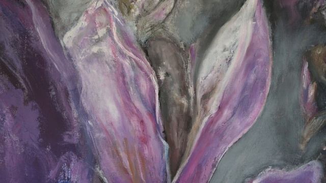 #4 STUDIO art VLOG: Final steps of my "Magnolias" painting - Ep.4 смотреть онлайн