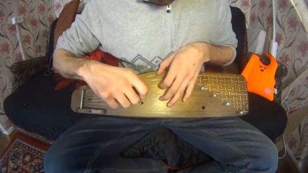 Разбор мелодии на 7 струнных гуслях Юрий Максимов