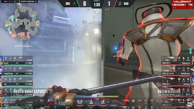 OASIS GAMING VS SOUTH BUILT ESPORTS -PLAYOFFS- Valorant Champions Tour PH Stage 2: Challengers смотреть онлайн