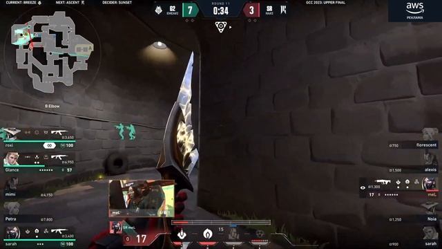 G2 Gozen vs Shopify Rebellion (Карта 1) | VALORANT GAME CHANGERS 2023 смотреть онлайн