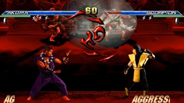 Akuma vs team Scorpion смотреть онлайн