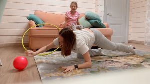 VLOG Тренировка по гимнастике вместе  / На даче / Переобулись 27-29.10.21