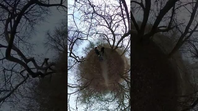 Прогулка на рождество по планете земля)) GoPro MAX 360 смотреть онлайн
