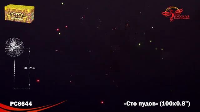 PC6644, Русская Пиротехника, СТО ПУДОВ смотреть онлайн