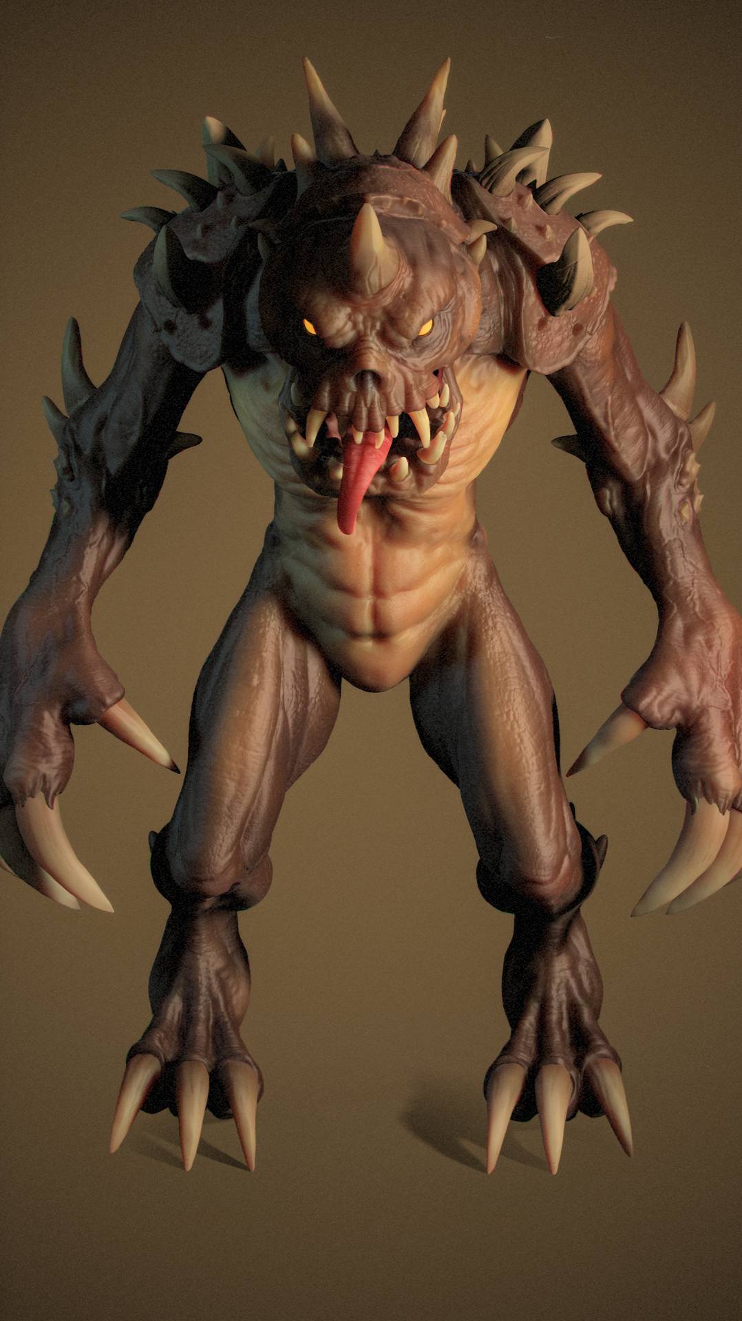 Sculpting - Demon Design #3d #art #zbrush смотреть онлайн
