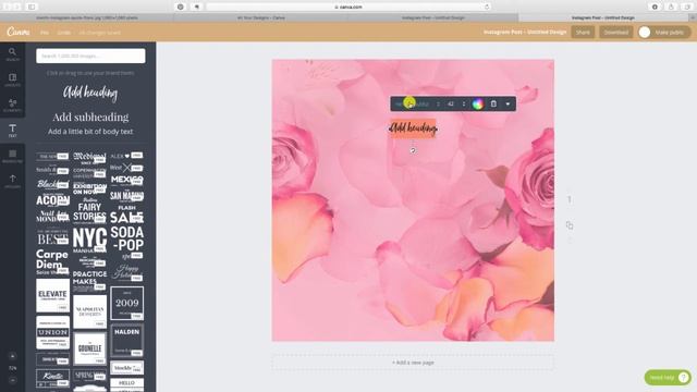 Create Instagram Quotes with the Styled Stock Library Templates смотреть онлайн