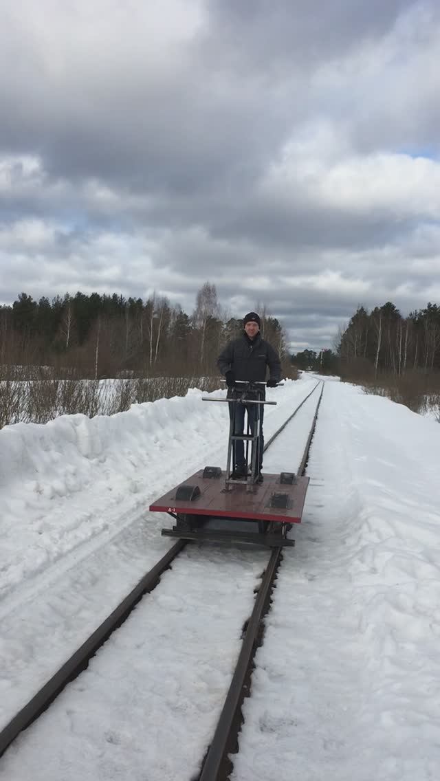 Покатушки на дрезине смотреть онлайн