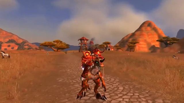 World of Warcraft WoD - Red Primal Raptor mount (WoW patch 6.0.3) смотреть онлайн