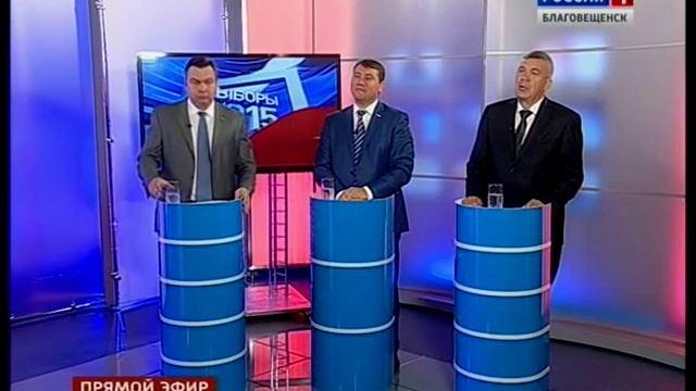 Дебаты на ГТРК "Амур" с участием Романа Кобызова смотреть онлайн