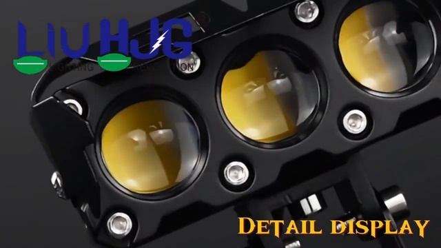 LIU HJG Original Mega Drive 3 Lens Dual Color Yellow/White LED Fog Lights (Pair) смотреть онлайн