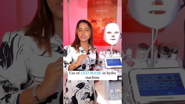 Use of LED MASK in hydra facial machine смотреть онлайн