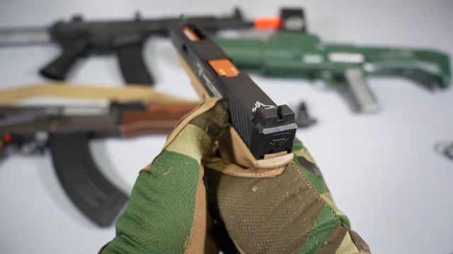 Vz61 Skorpion - AK47 Or AKM - Airsoft Toy Gun - Glock17 - USP - 1911 - Toy Guns Collection